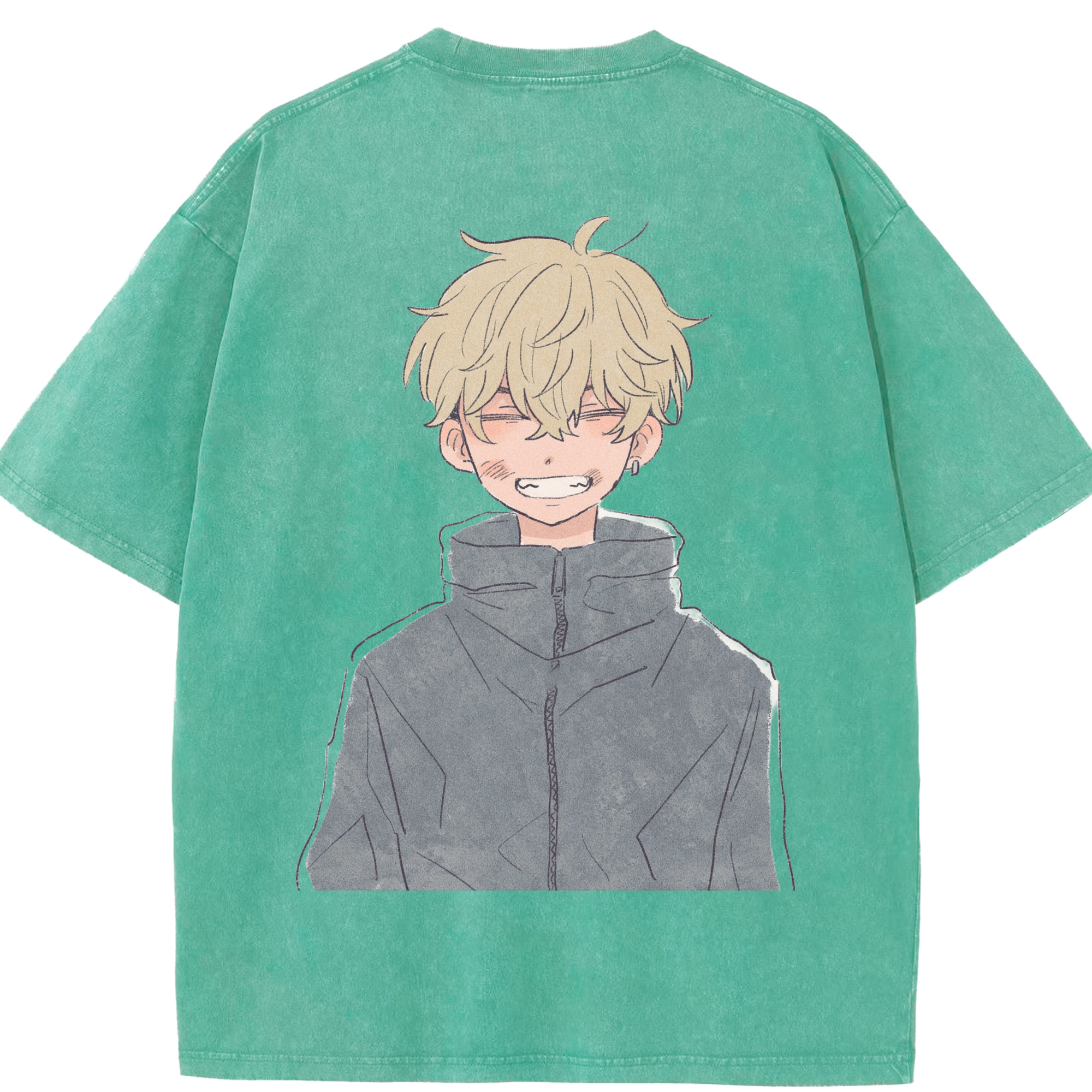 （画像用） 東京リベンジャーズ Tokyo Revengers 綿100% ヴィンテージ風 半袖Tシャツ（背面プリント）